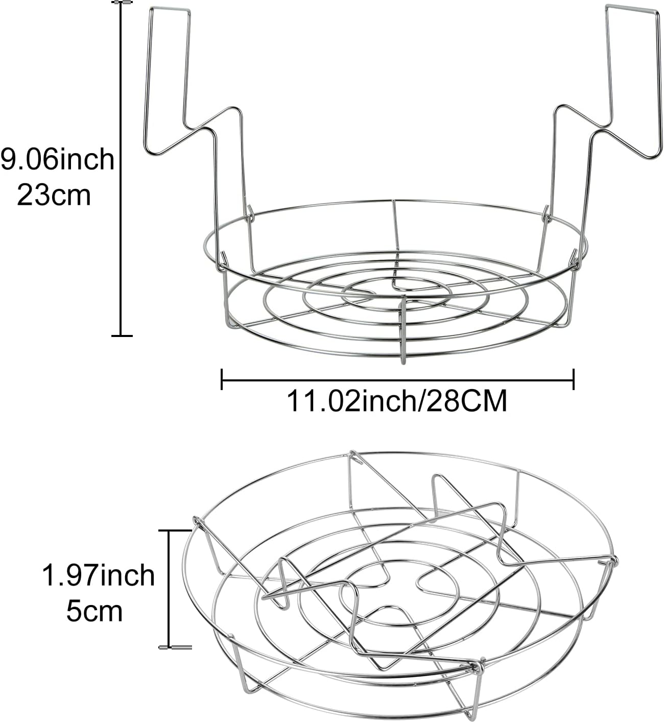 12 Stainless Steel Canning Rack for Hot Pot