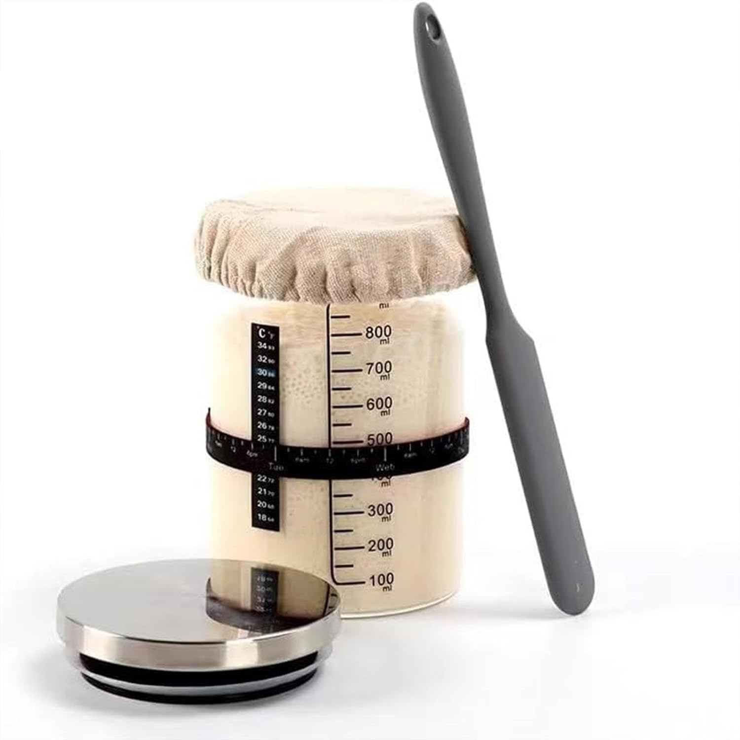 5-Piece Cloth Jar Covers for Canning Starters