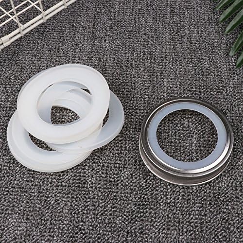 Aislor Silicone Gasket Set for Mason Jars Airtight Leak-Proof
