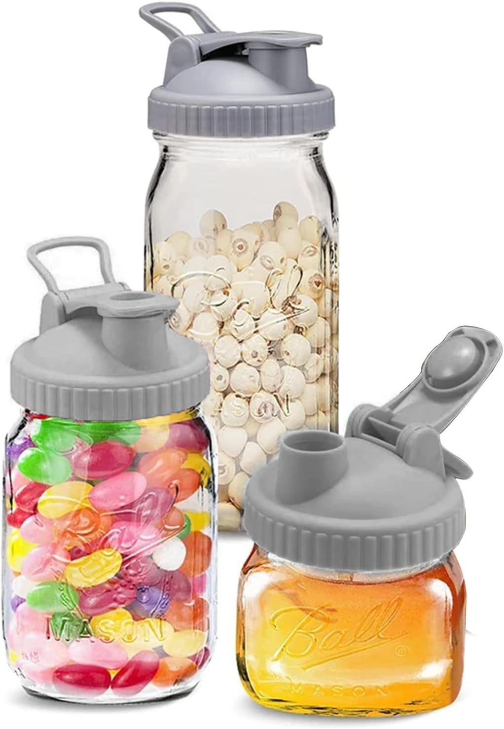 Trofa Mason Jar Lid with Handle