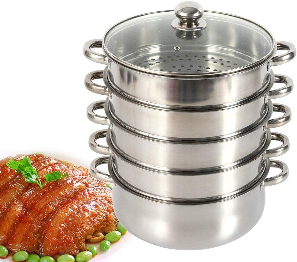Kangten 5-Tier Multi-Purpose Stock Pot and Steamer Pot