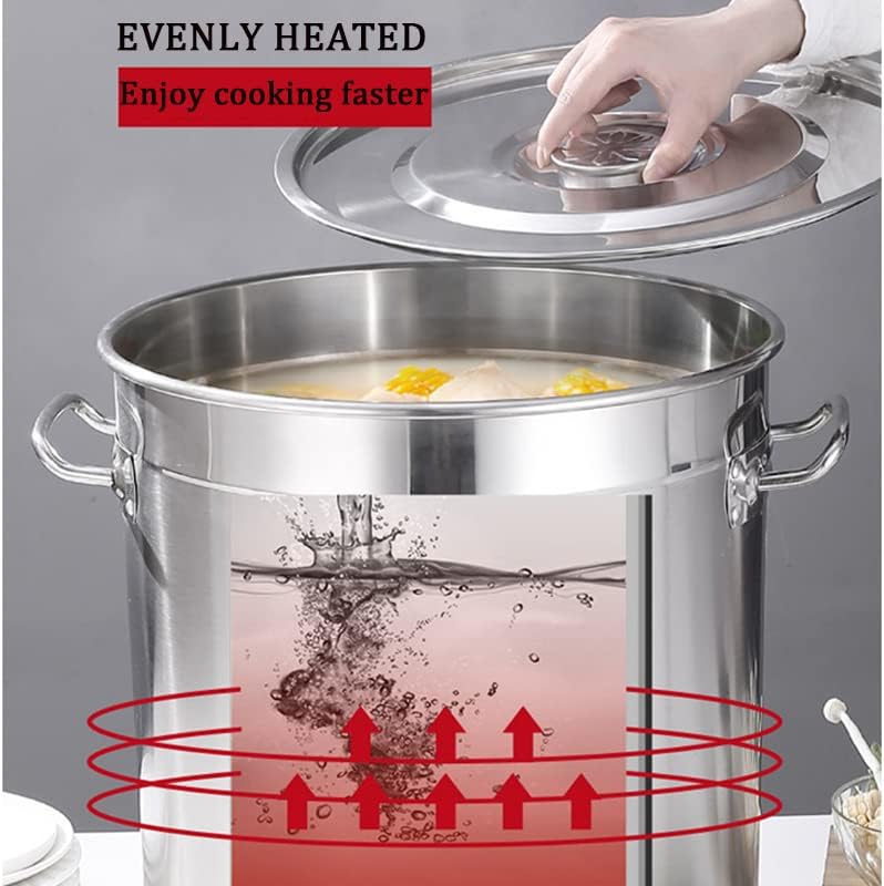 AIZYR 63Qt Stainless Steel Stockpot