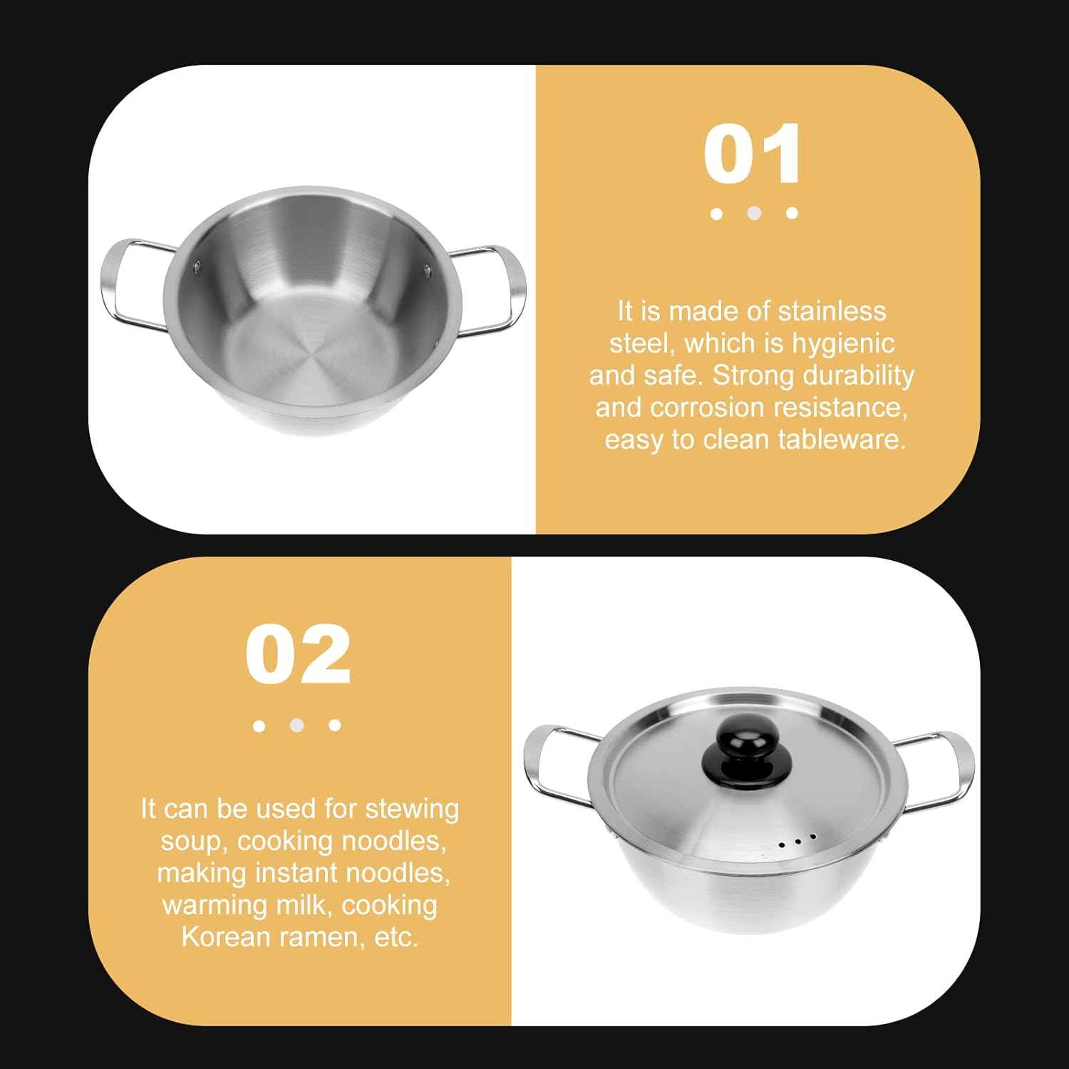 ERINGOGO Korean Ramen Stockpot