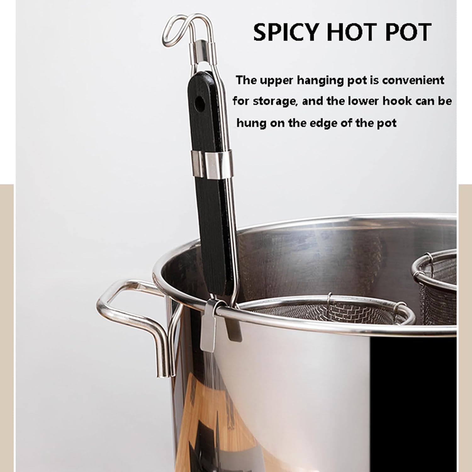 Stainless Steel Multipots Pasta Cooker for Hot Pots