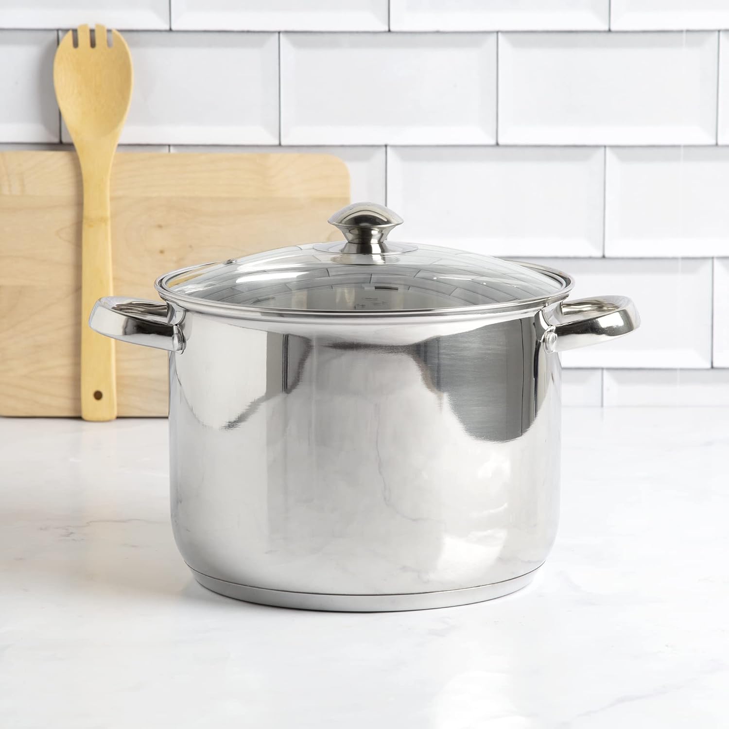 Ecolution Stainless Steel 8-Quart Stockpot by Ecolution