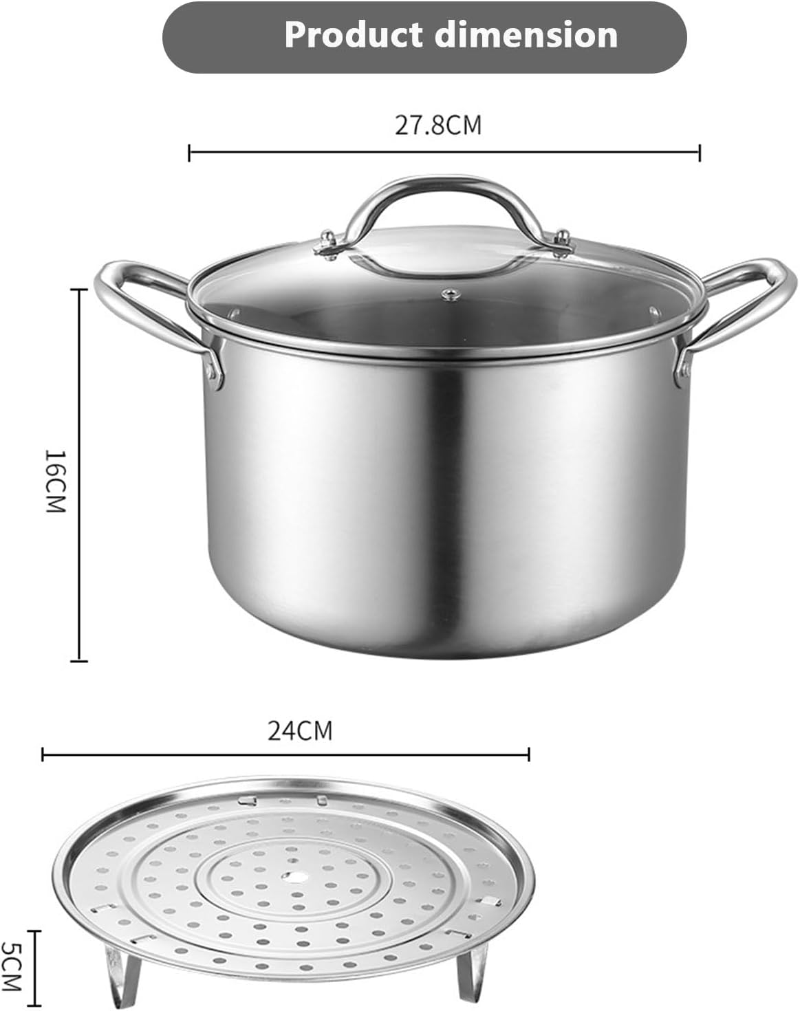 Stainless Steel Stock Pot