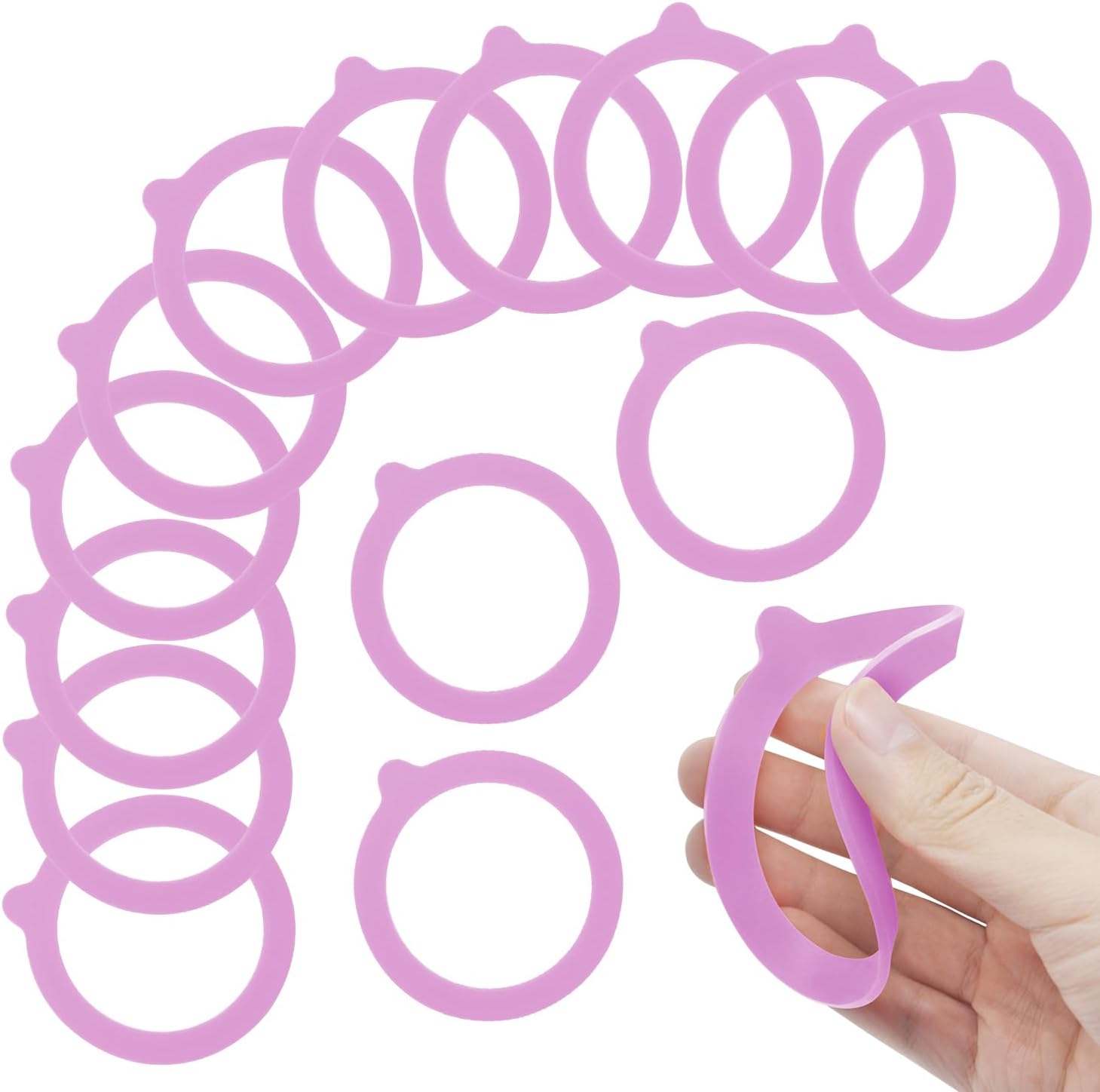 Perfect silicone gaskets for mason jars leakproof and airtight