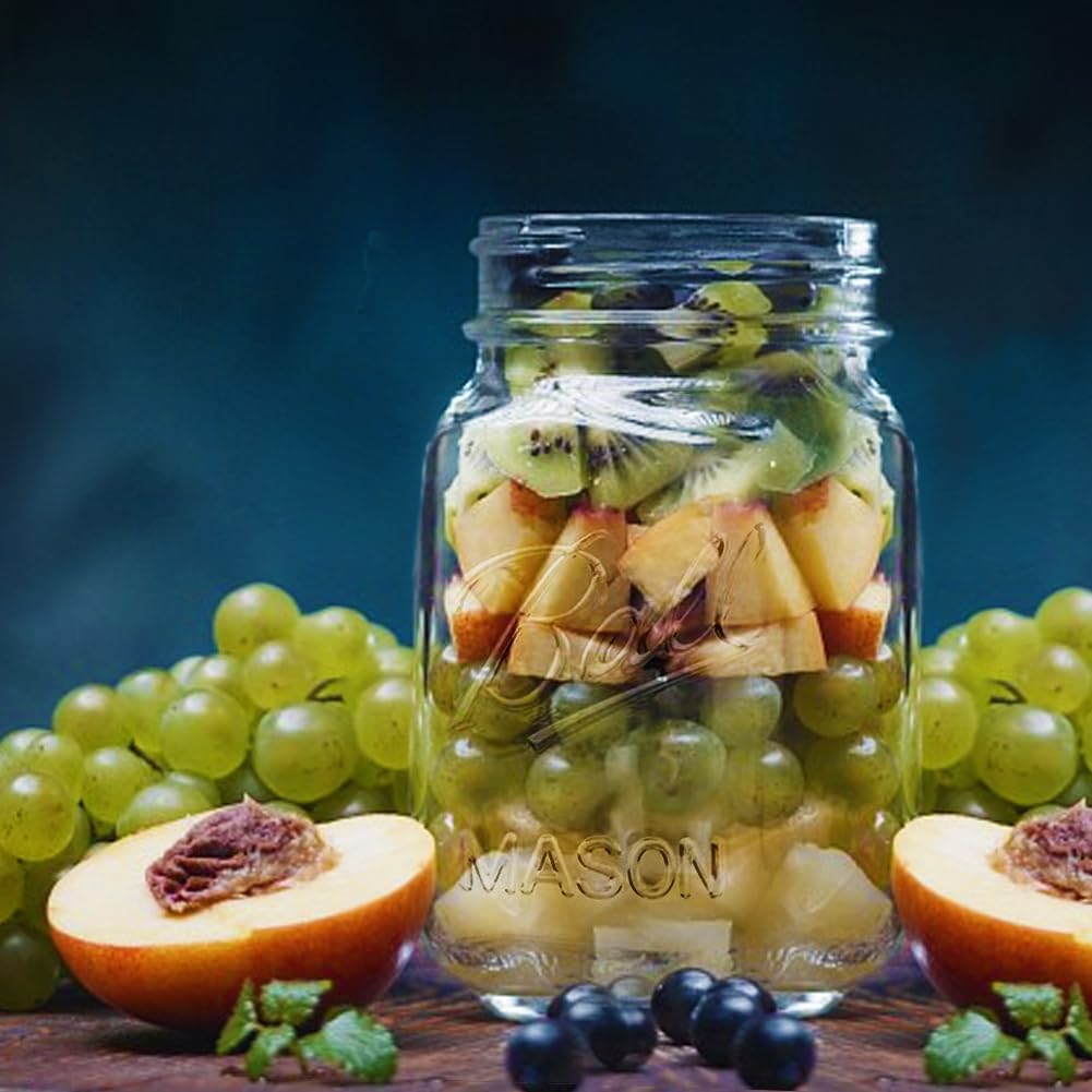 Showvigor - Preserve Your Flavors 2-Pack 16oz Mason Jars