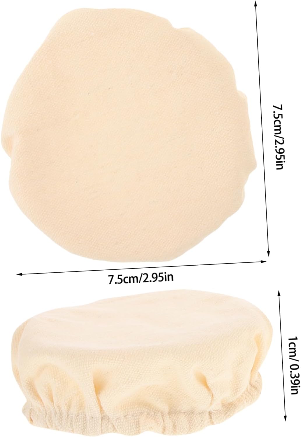 Sourdough Bread Starter Jar Cloth Covers 4 Pack