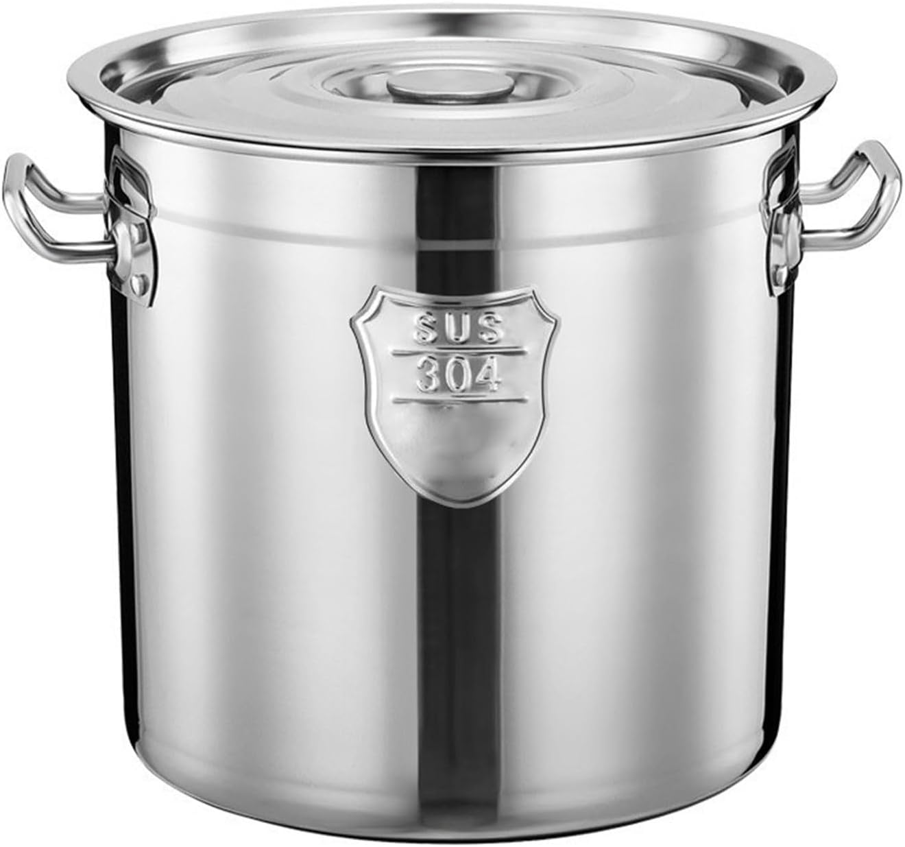 AIZYR 304 Stainless Steel Stock Pot 25x26cm 1