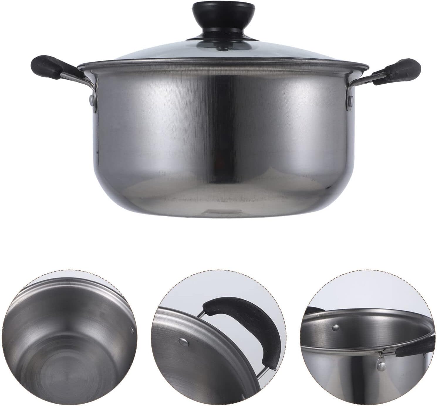 10-in-1 Stainless Steel Stockpot and Noodle Maker for Home Use