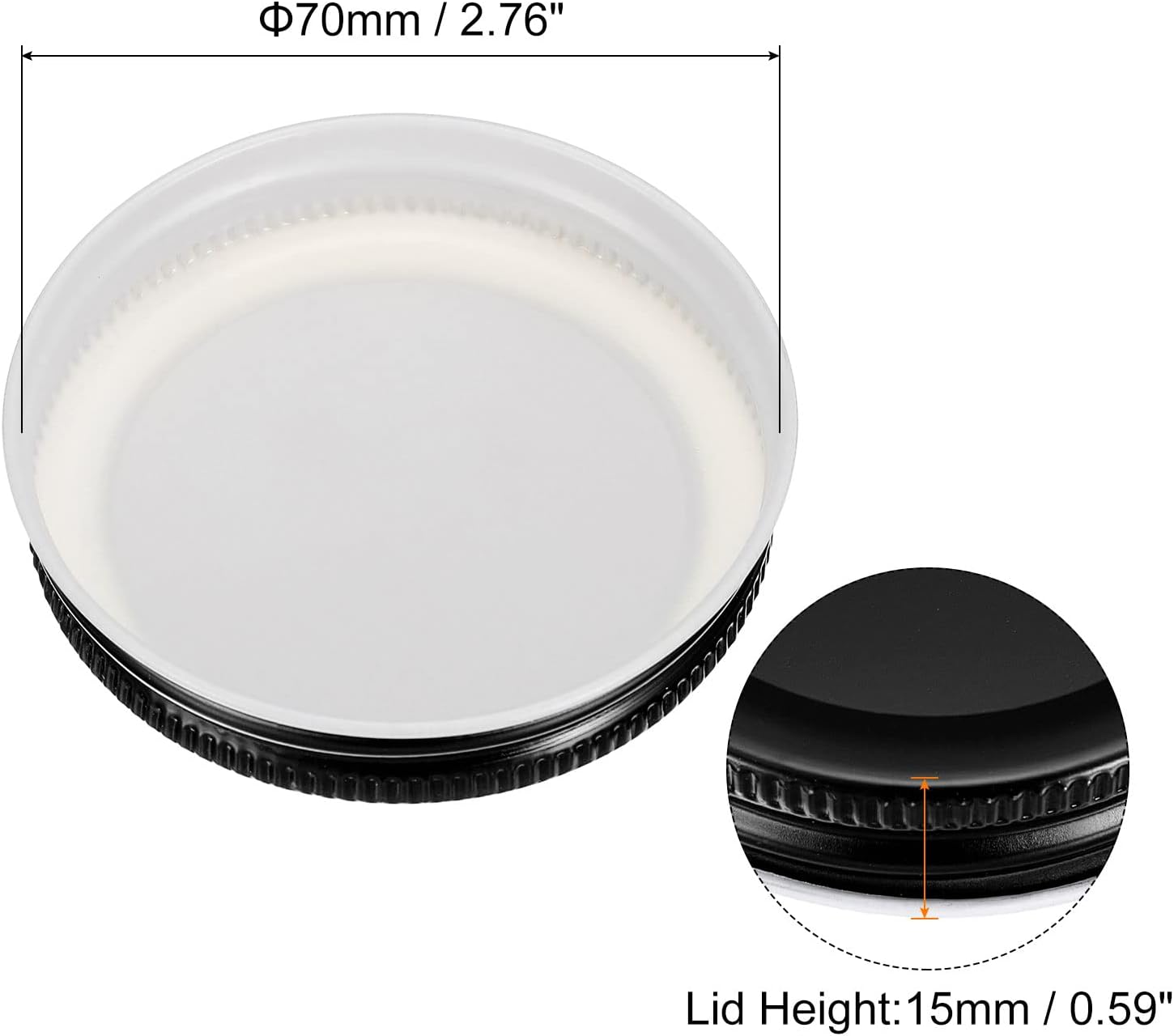 Perfect Mason Jar Lid for Canning Storage Leak-Proof Globdeleteable