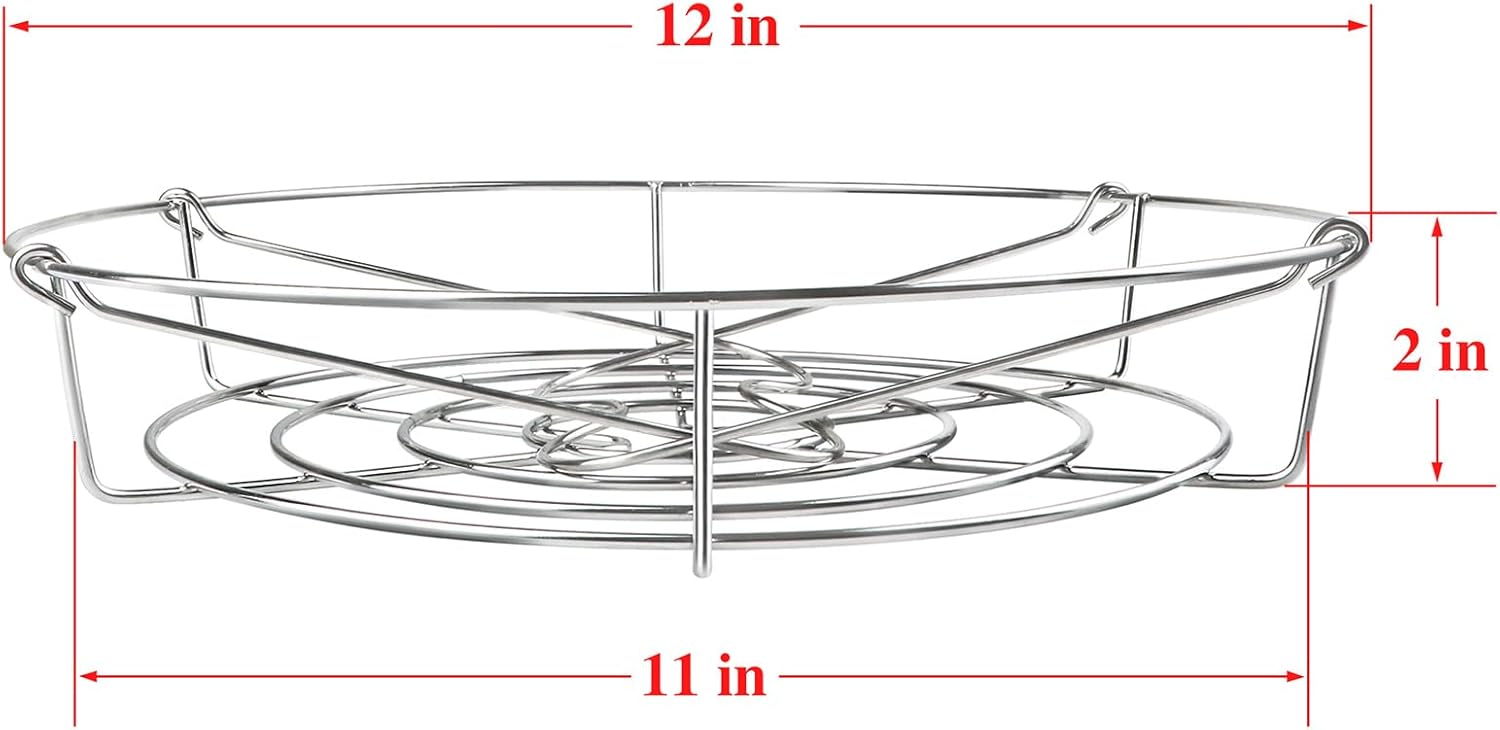 12-inch Stainless Steel Canning Rack Holds 7 Pints or 6 Quarts