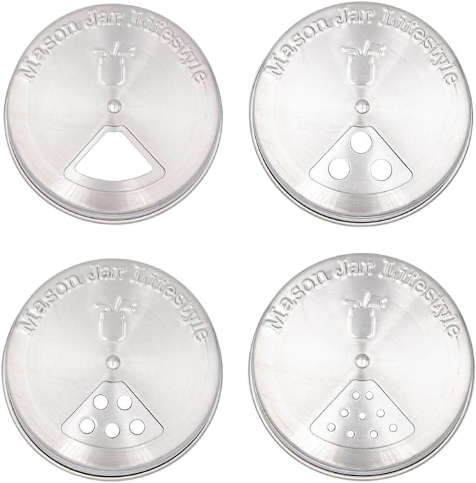 Adjustable Mason Jar lids by Mason Jar Lifestyle