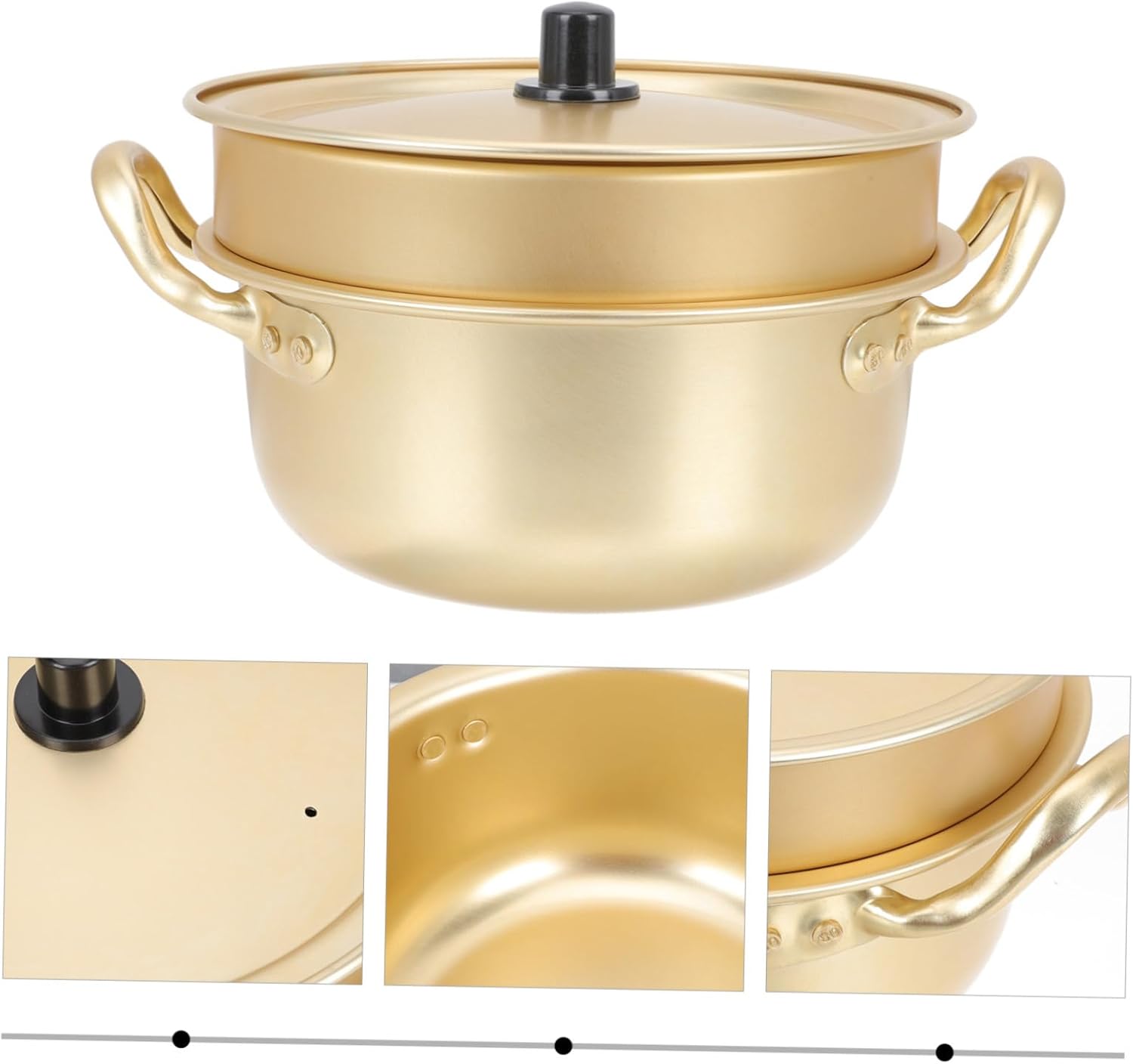 18cm Korean-Style Ramen Pot Set - Perfect for Everyday Use