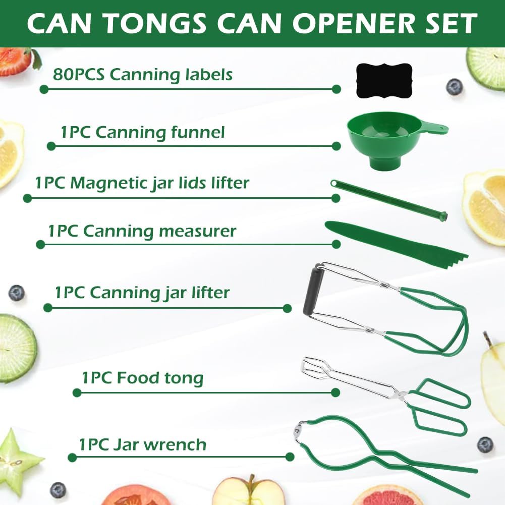 Complete Canning Supplies Starter Kit for Easy Home Preserving