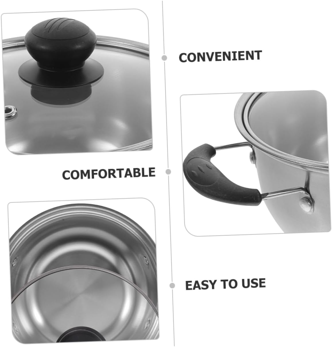 Stainless Steel Double-Handle Stock Pot