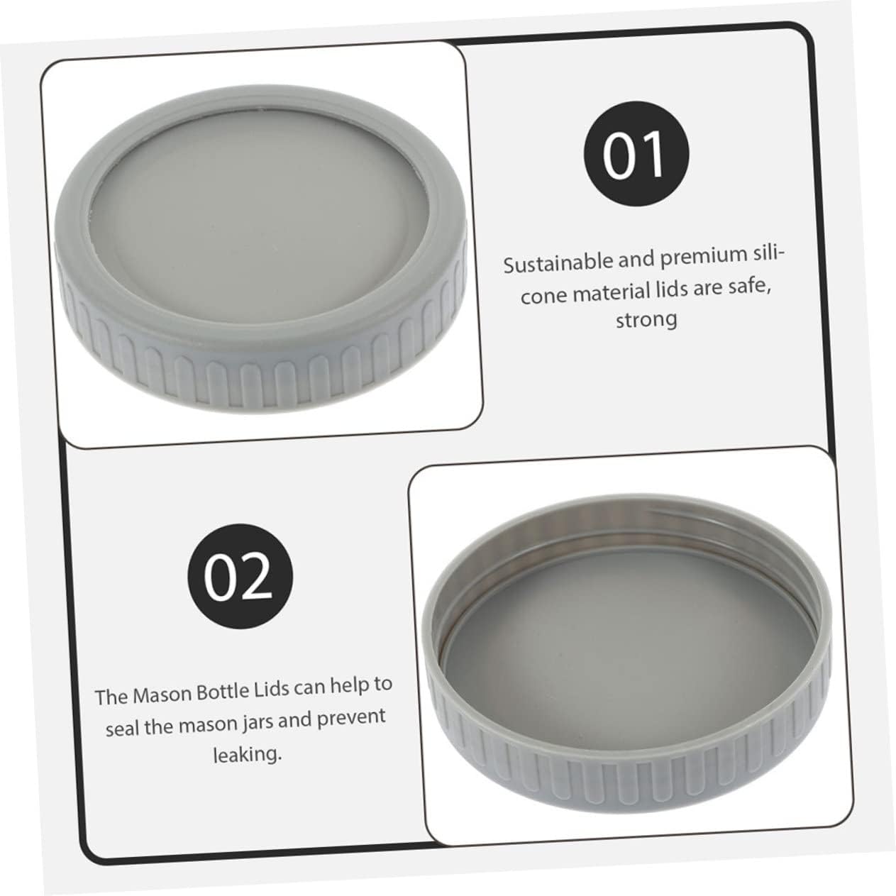 2-Pack Mason Jar Lids