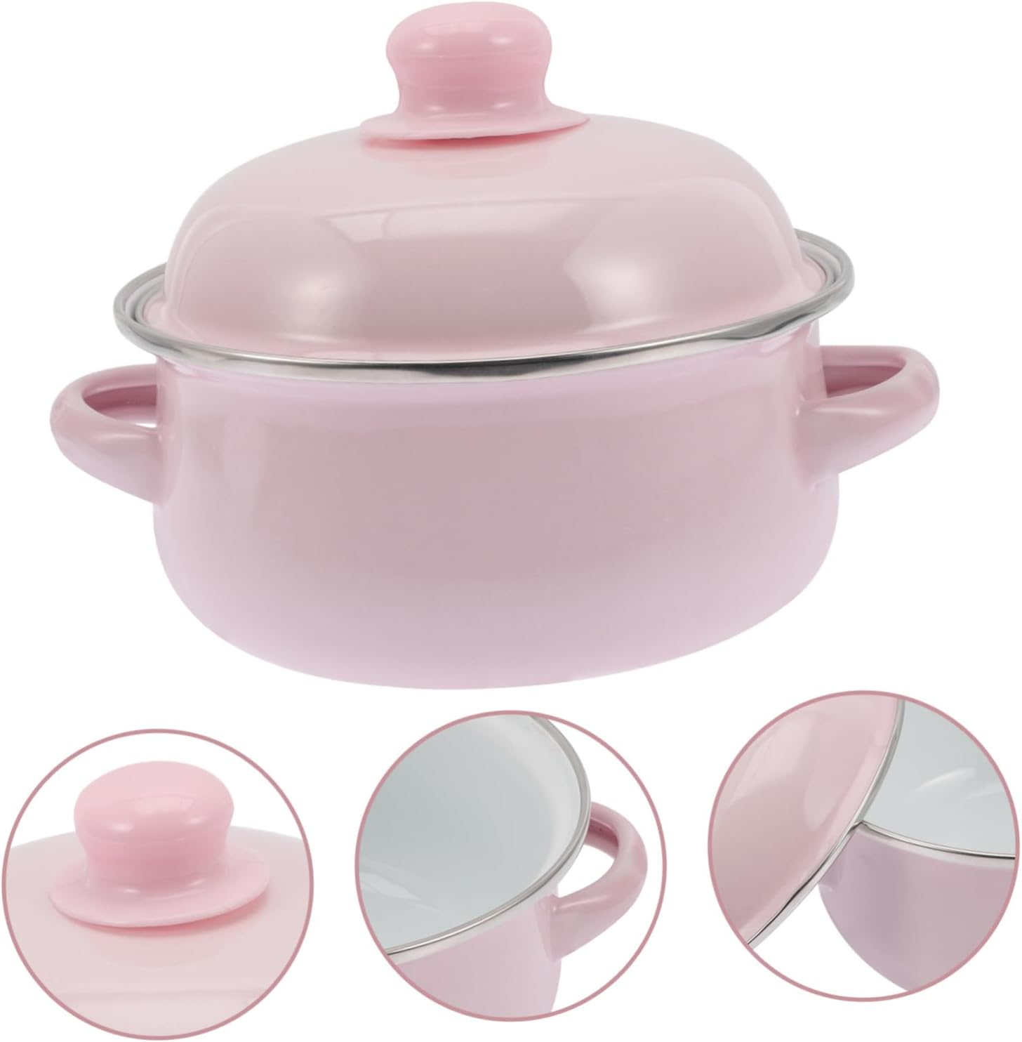 Dual-Handled Heavy-Duty Stock Pot with Lid