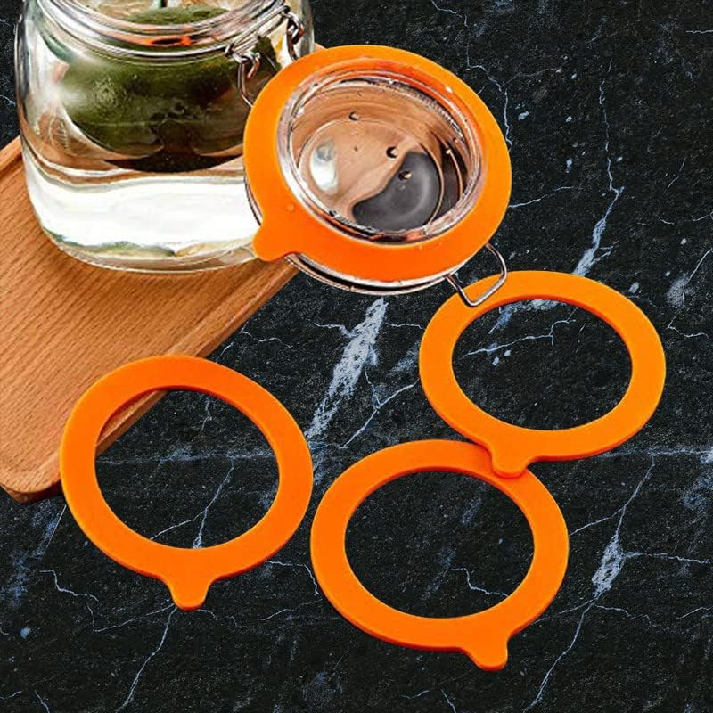 Airtight Silicone Gasket for Mason Jars BPA-Free Leak-Proof Preserving Solution
