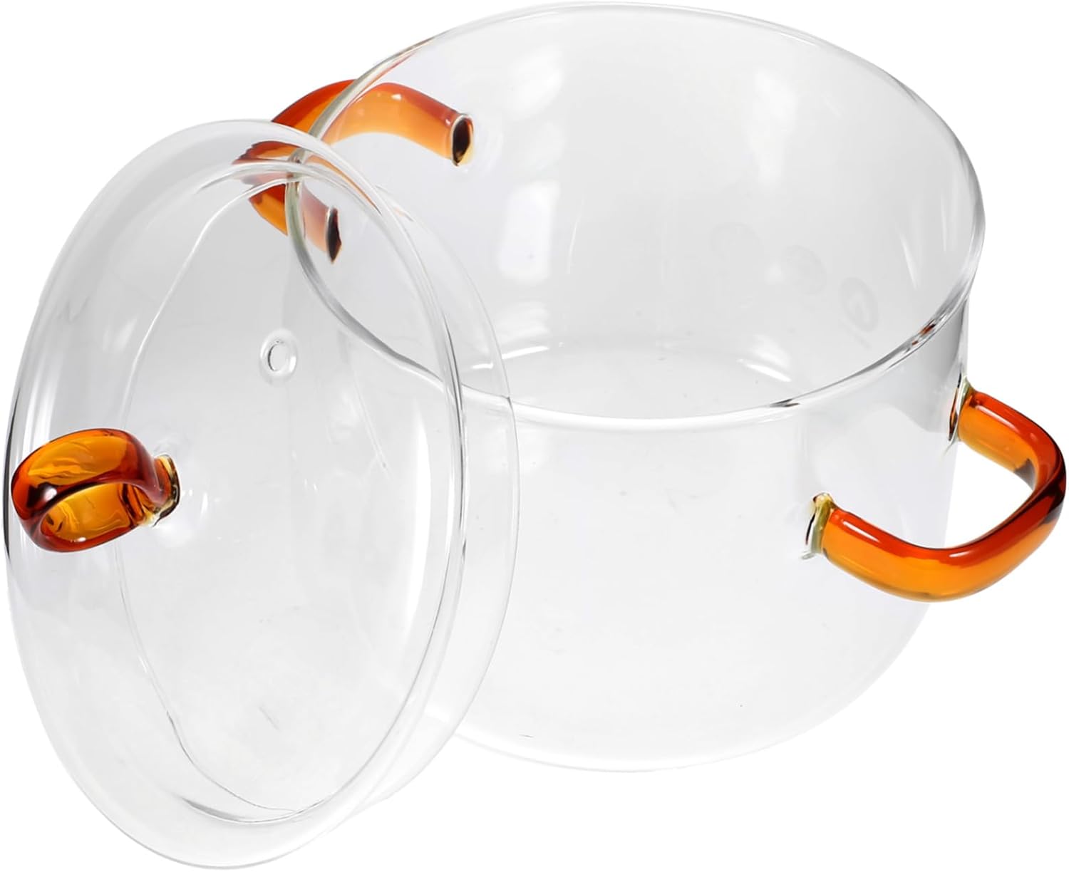 High-Quality Glass Stockpot for Perfect Simmering - Durable Heat-Resistant Kitchen Essential