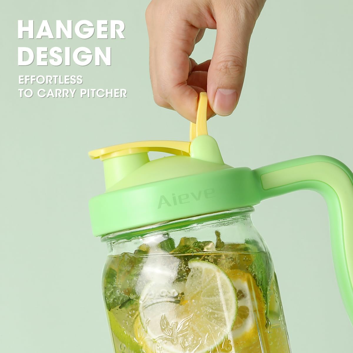Ergonomic Mason Jar Pour Out Lid