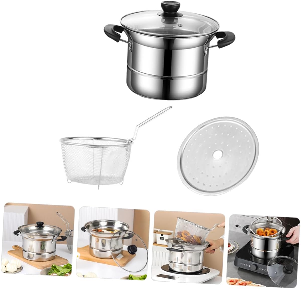 NAMOARLY Deep Fry Pot