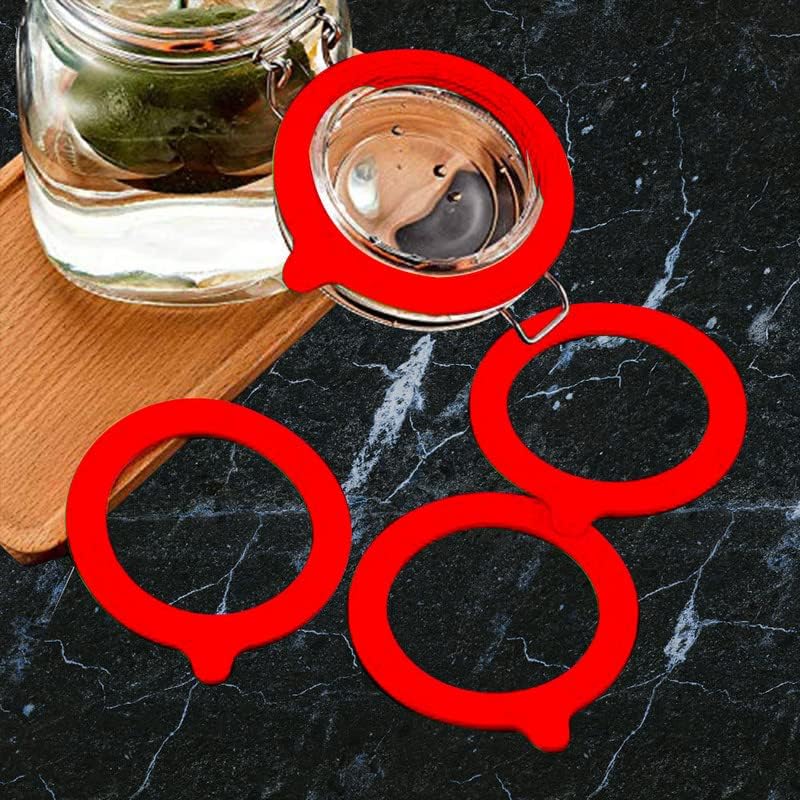 Leak-Proof Silicone Gaskets for Mason Jars