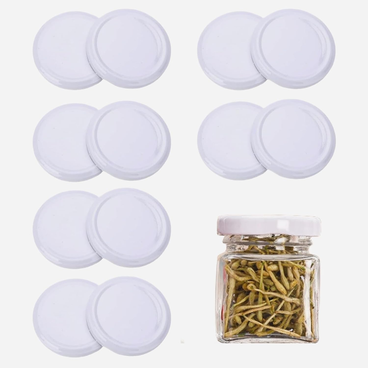 Twist-off Jar Lids for Preserving Food