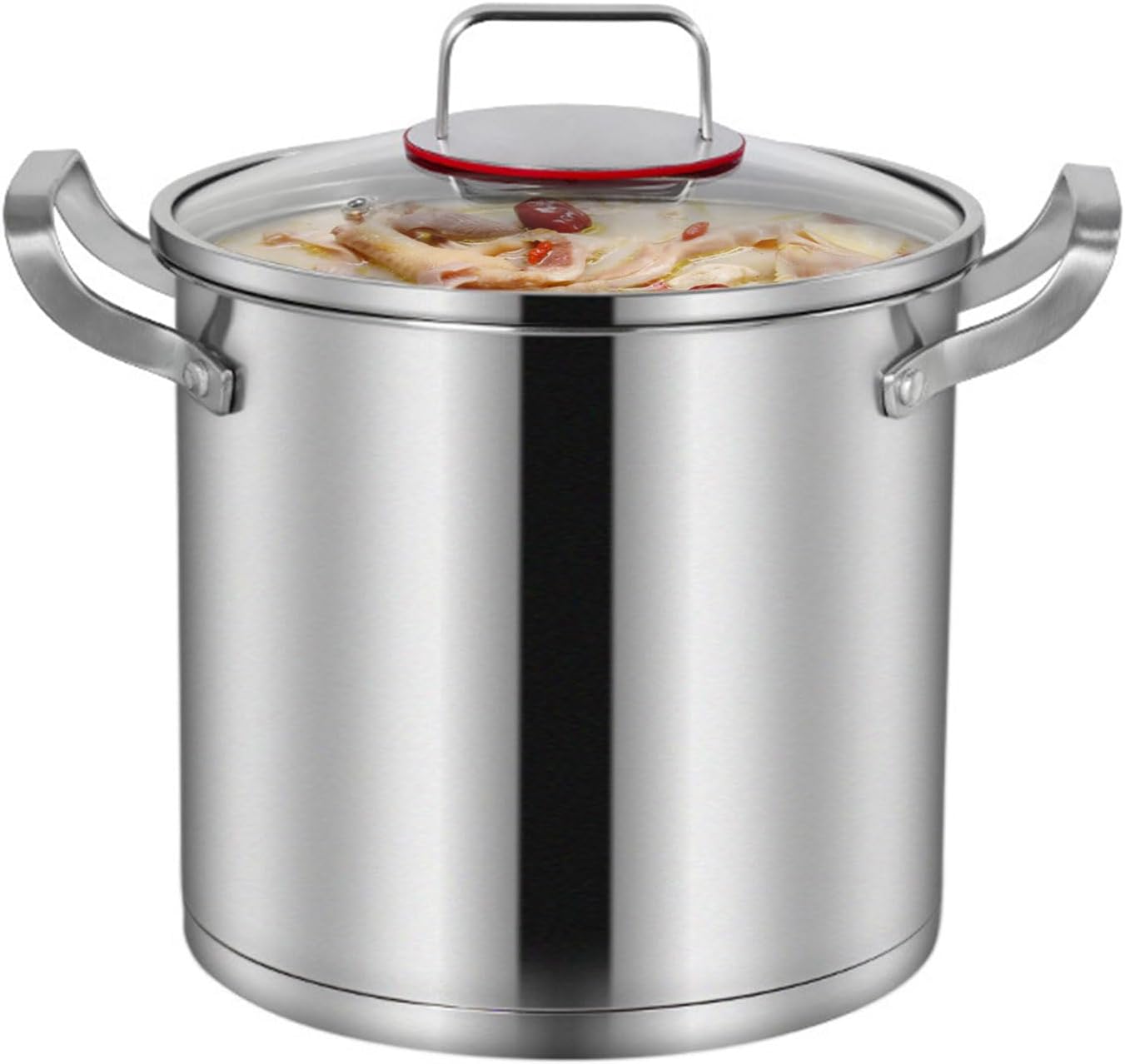 AIZYR 304 Stainless Steel Soup Pot with Lid