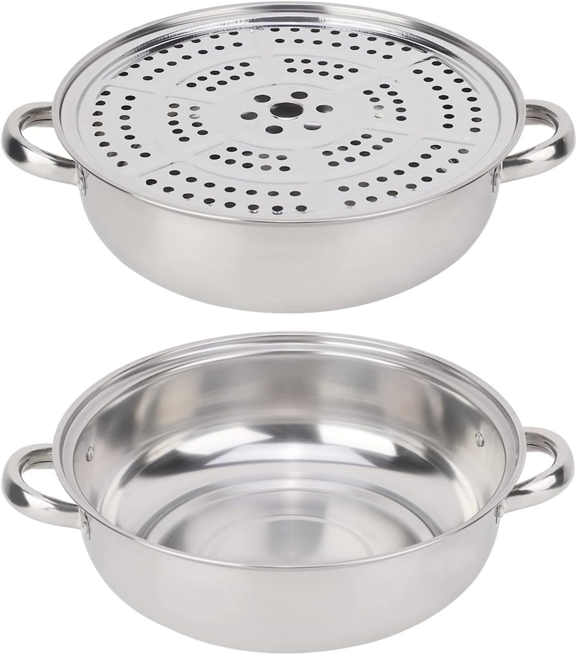 28CM Stainless Steel Single Layer Steamer Pot Delicious Cooking Made Easy