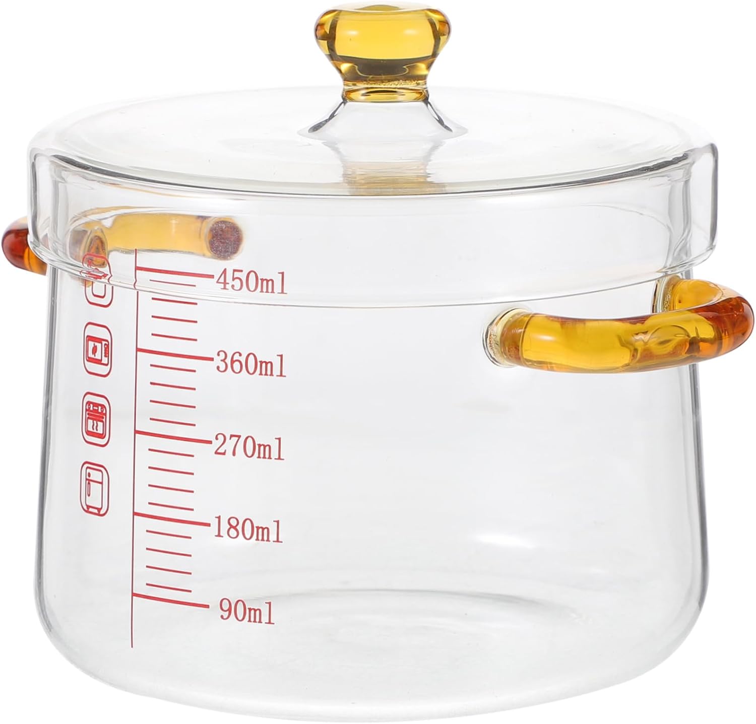 Luxshiny Glass Steaming Egg Bowl