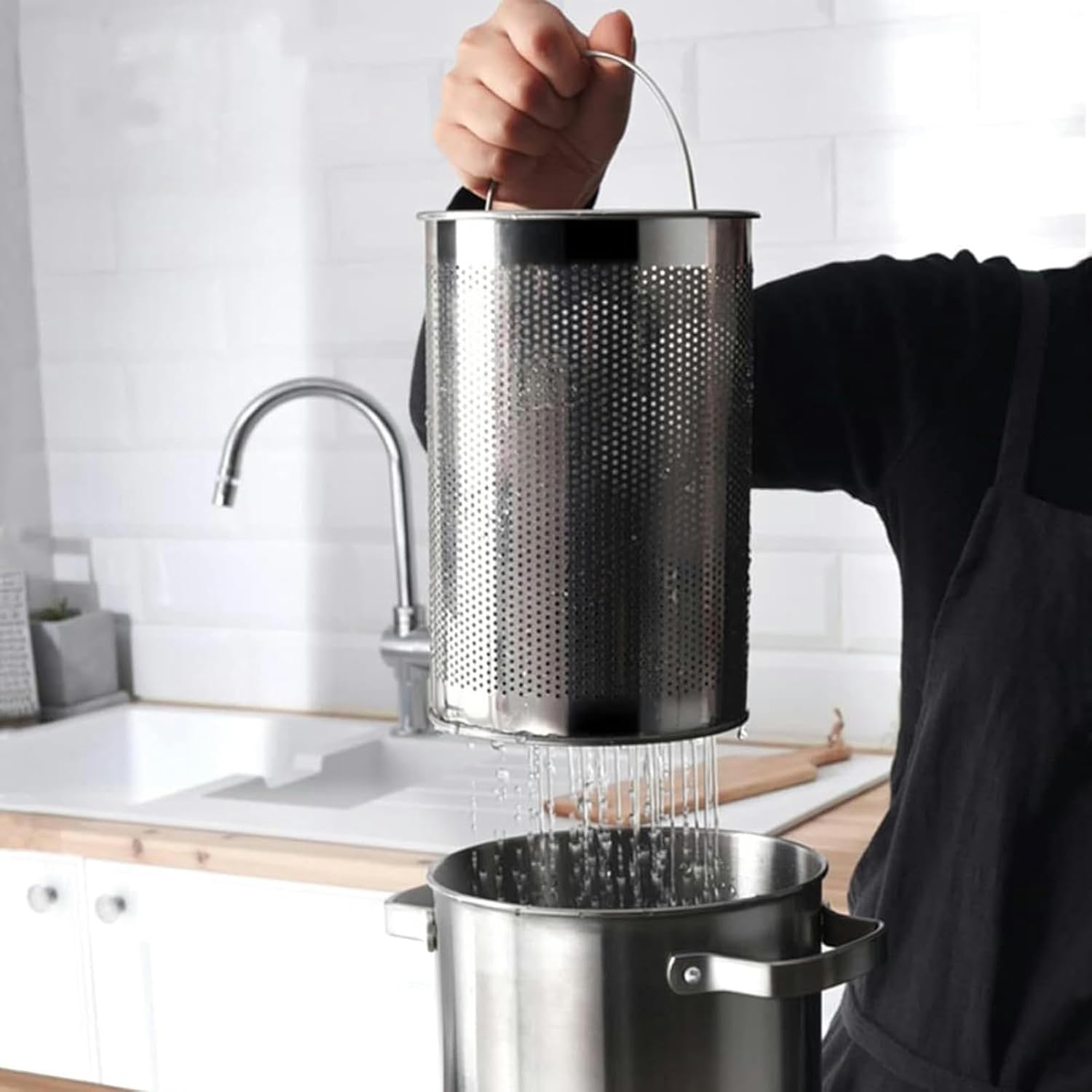304 Stainless Steel Asparagus Pot