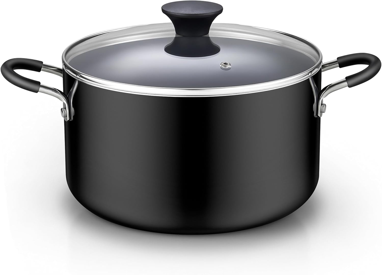 Cook N Home Nonstick Stockpot with Lid - 6-QT for Perfect Cooking
