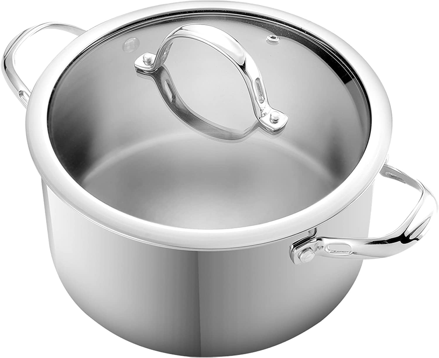 6 Quart Dutch Oven Pot with Glass Lid