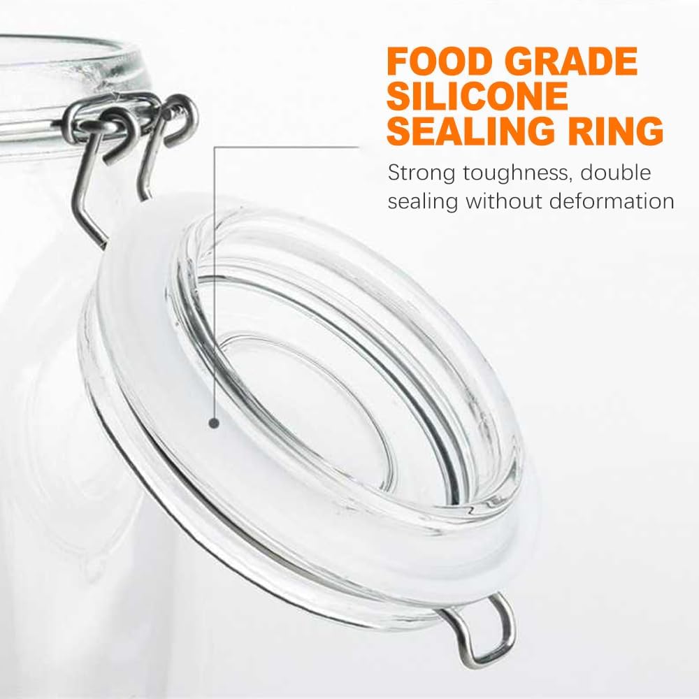ZukoCert 8-Piece Silicone Jar Gasket Set