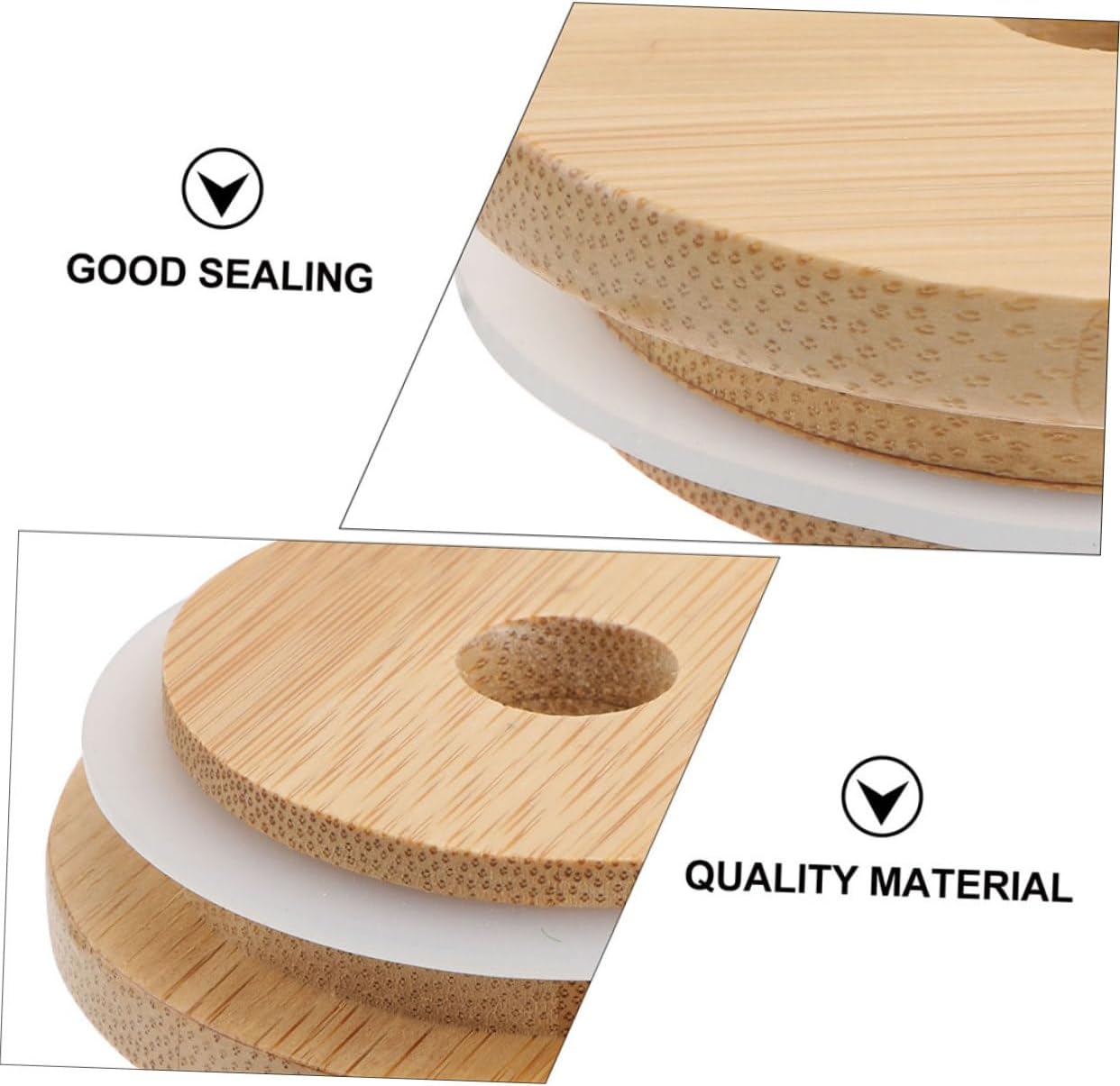 Ciieeo Mason Jar Lids Set