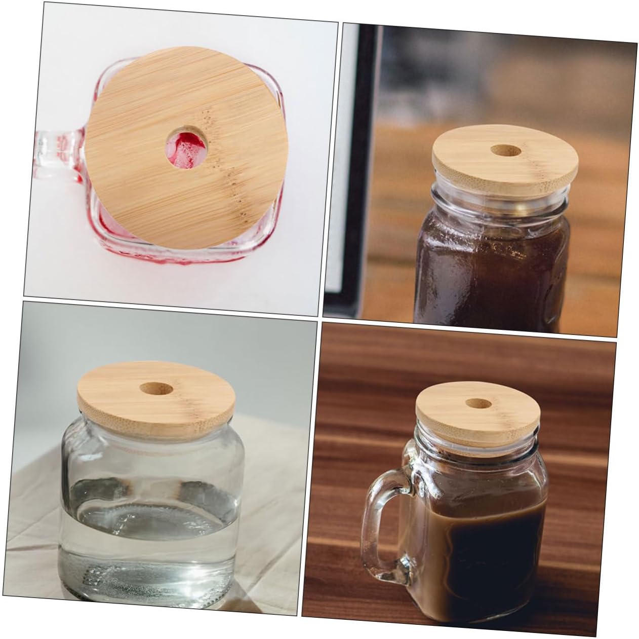 6-Piece Mason Jar Lids Set