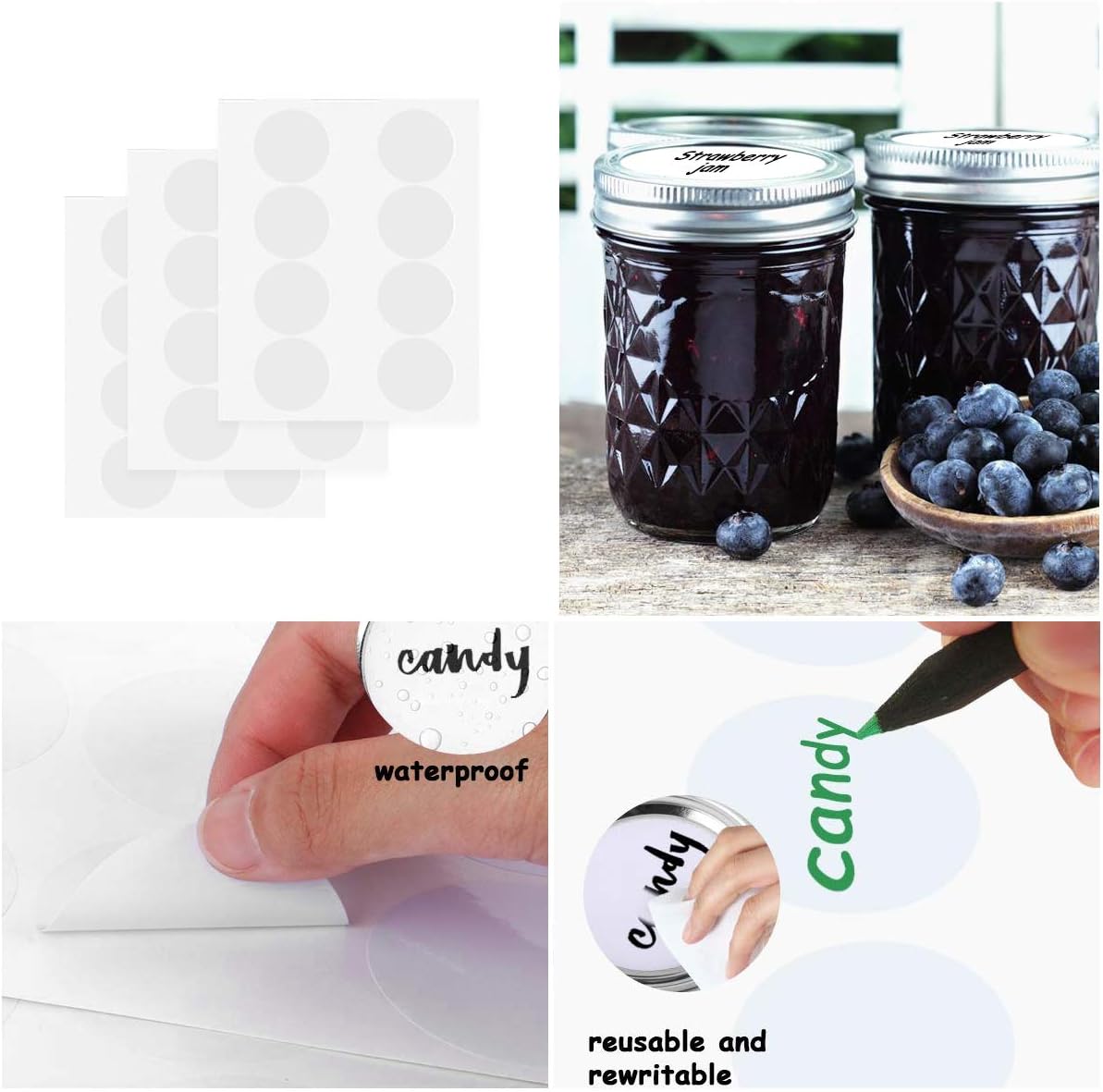 Mason Jars 8 oz 24 Pack Preserve Your Favorites