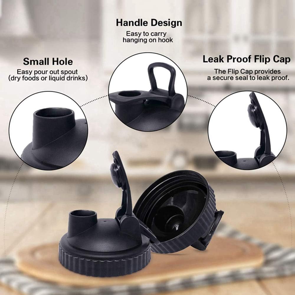 Leak-Proof Lid for Mason Jars Recyclable Wide Mouth Cap Pink