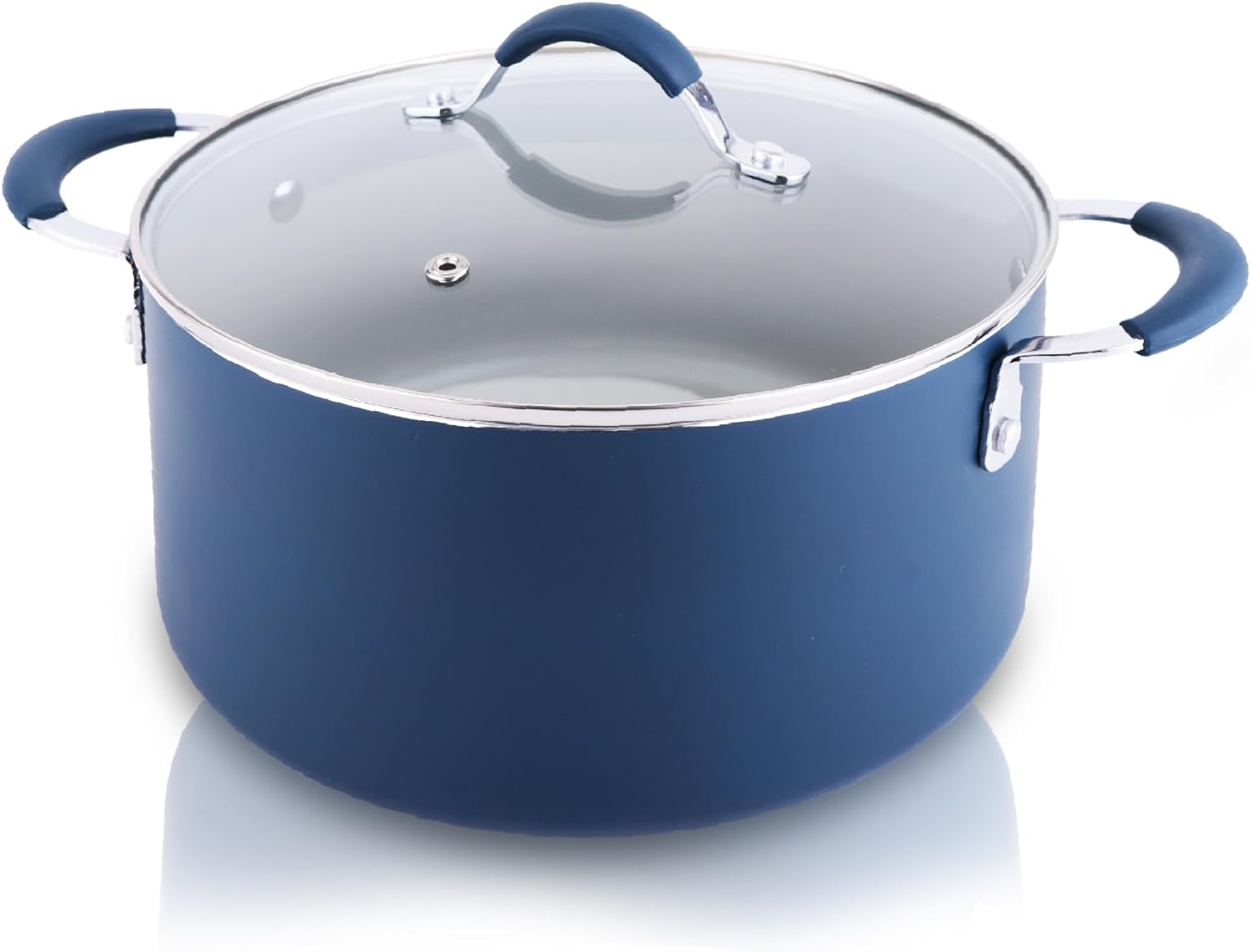 Dutch Oven Pot with Lid - Non-Stick Eco-Friendly Kitchen Pasta Pot