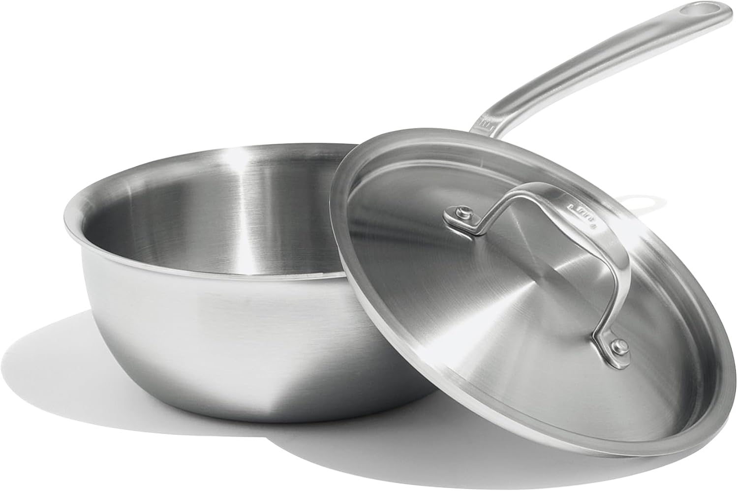 Made In Cookware 2 Quart Stainless Steel Saucier Pan