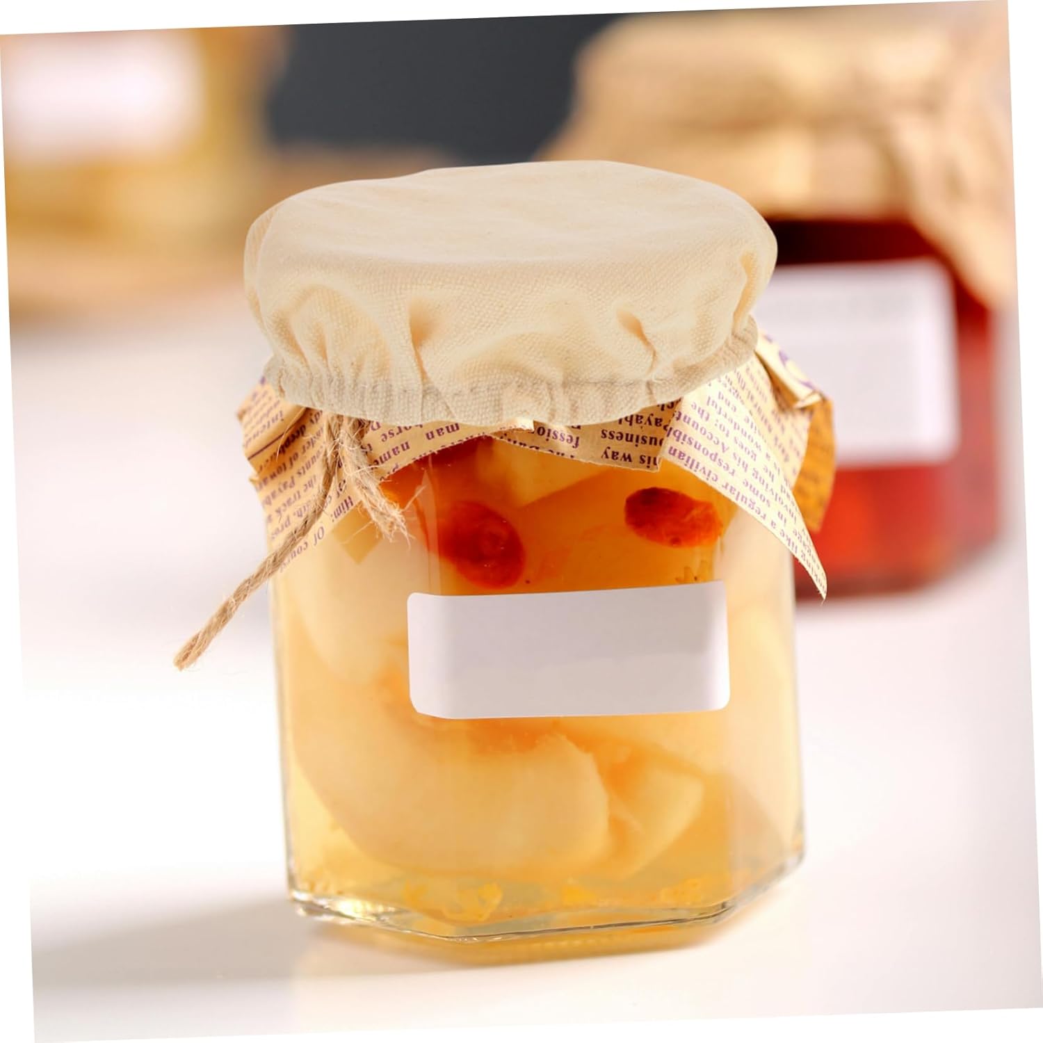 Mikinona 8-Piece Tank Dust Cover Jar Lids