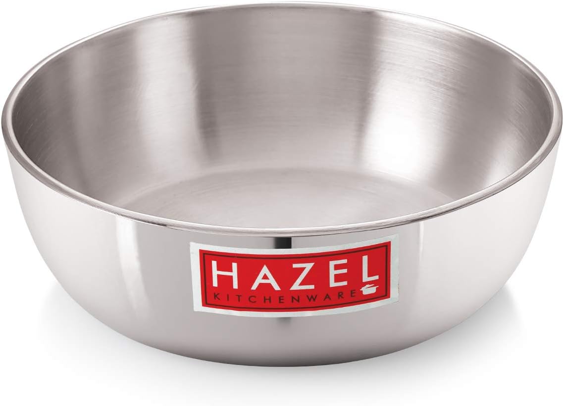 Hazel Induction Aluminum Kadai Cookware 2100ml