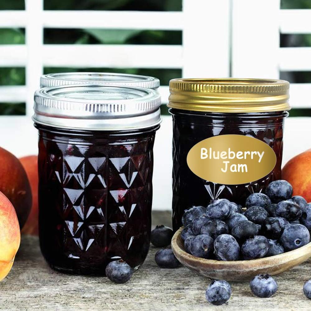 Mason Jars 8 oz 24 Pack Preserve Your Favorites