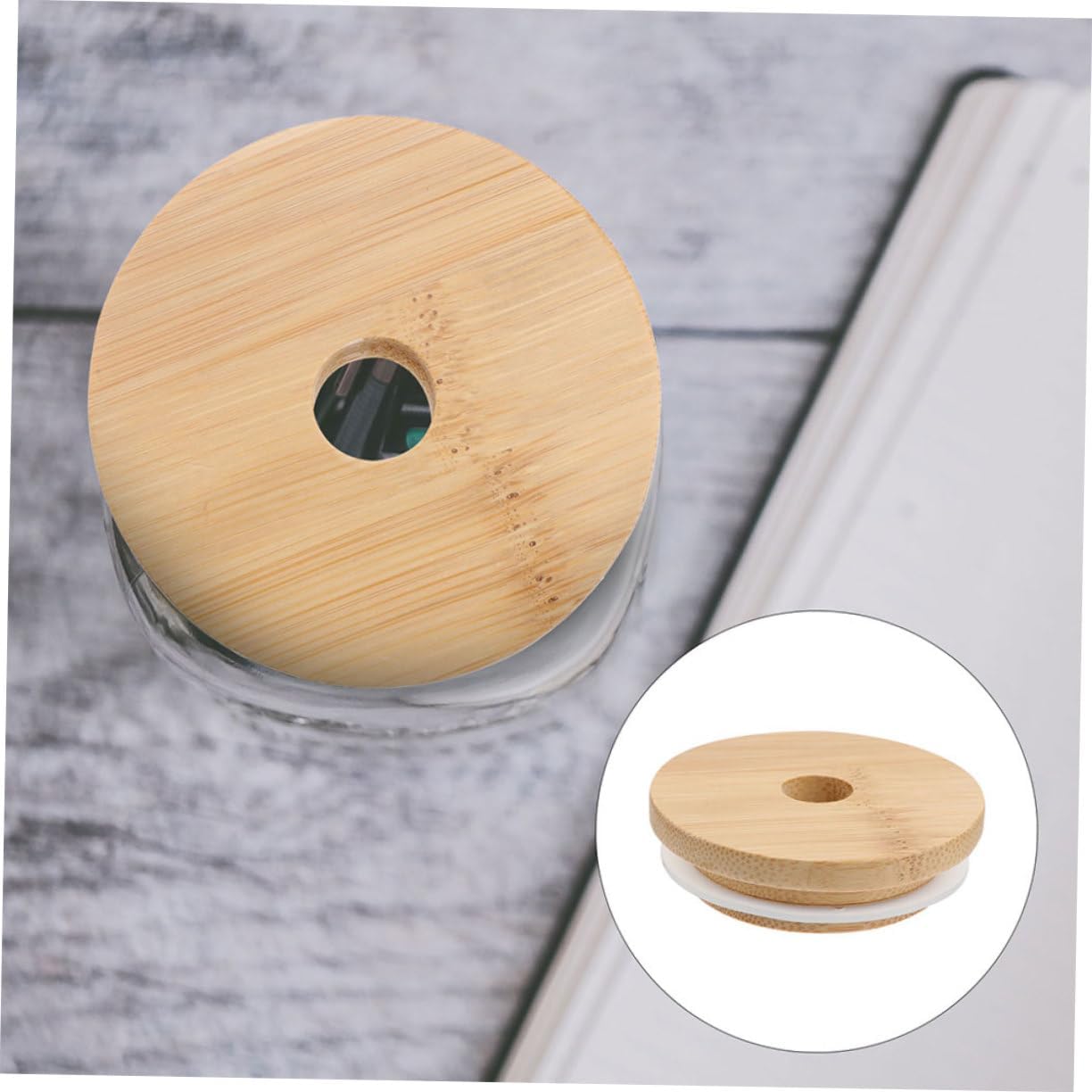 Versatile and Durable 4-Piece Mason Jar Lid Set