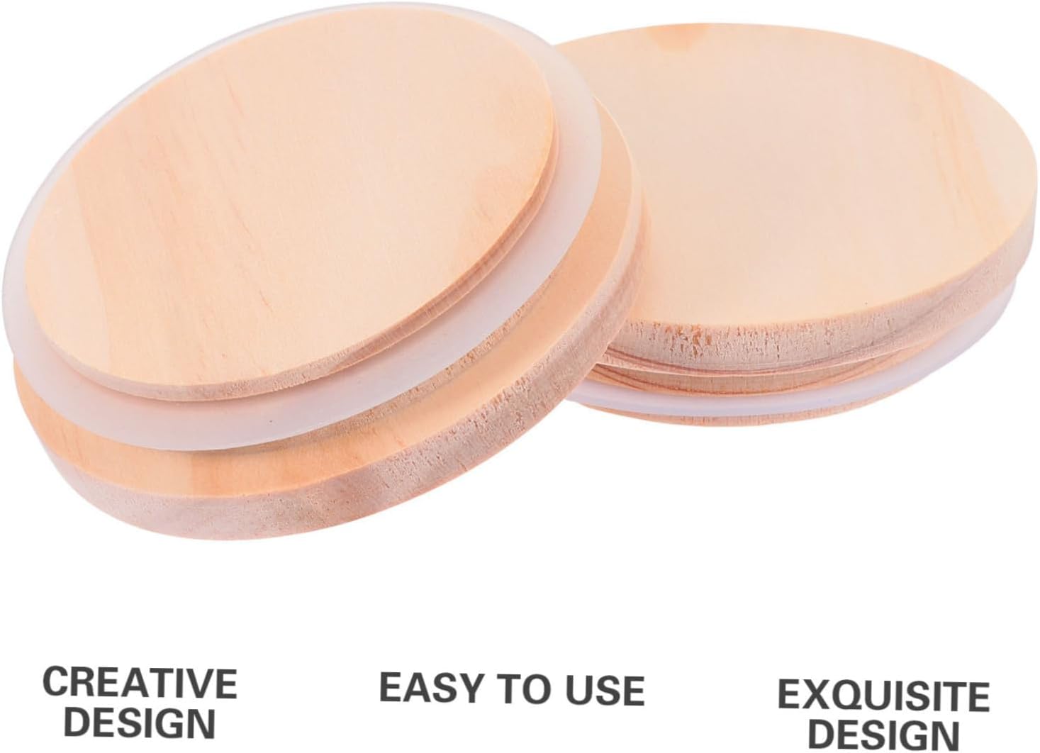 Solid Wood Canning Lid Set