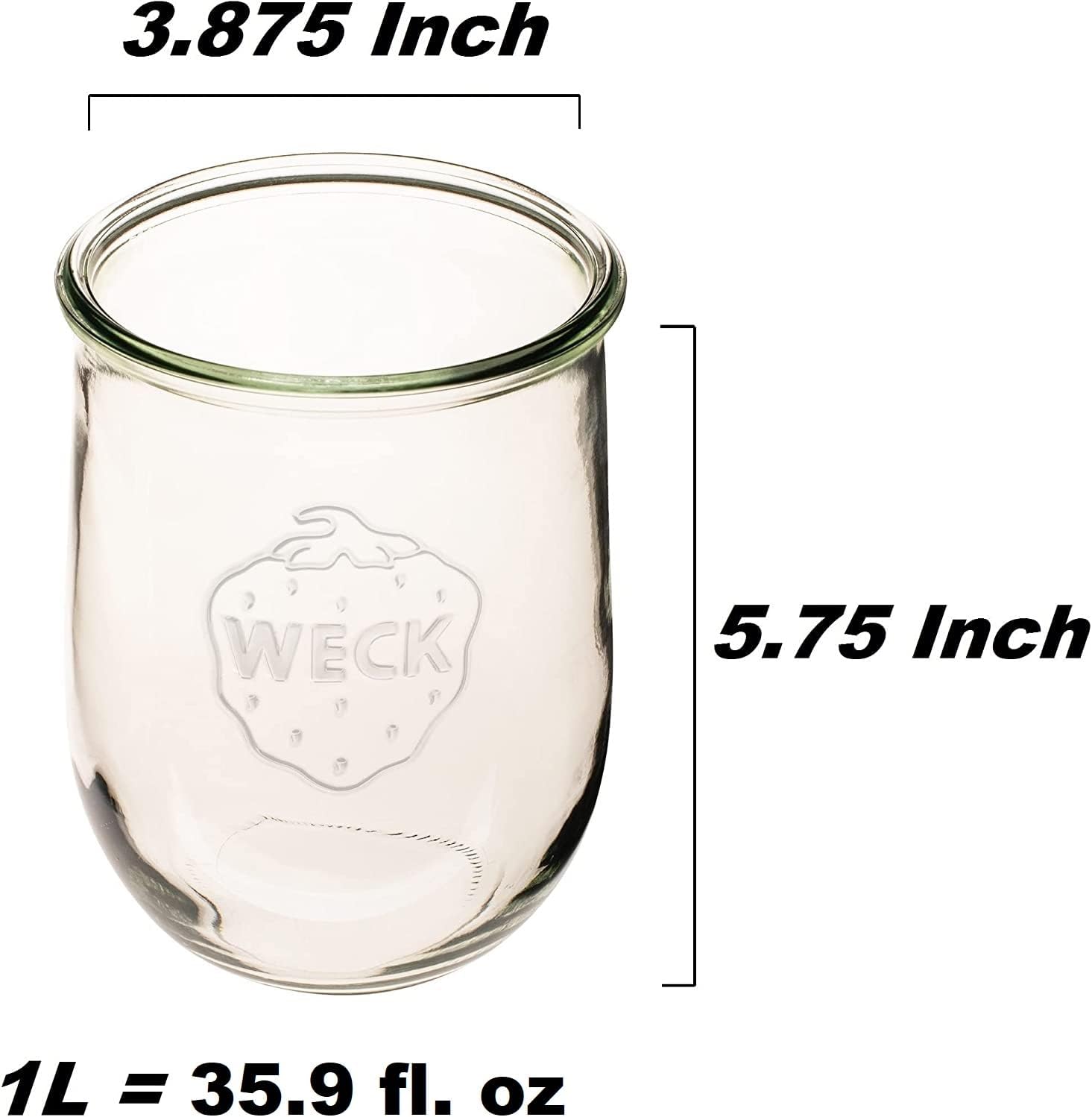 Weck Jars - Bread Muffin - 1 Liter