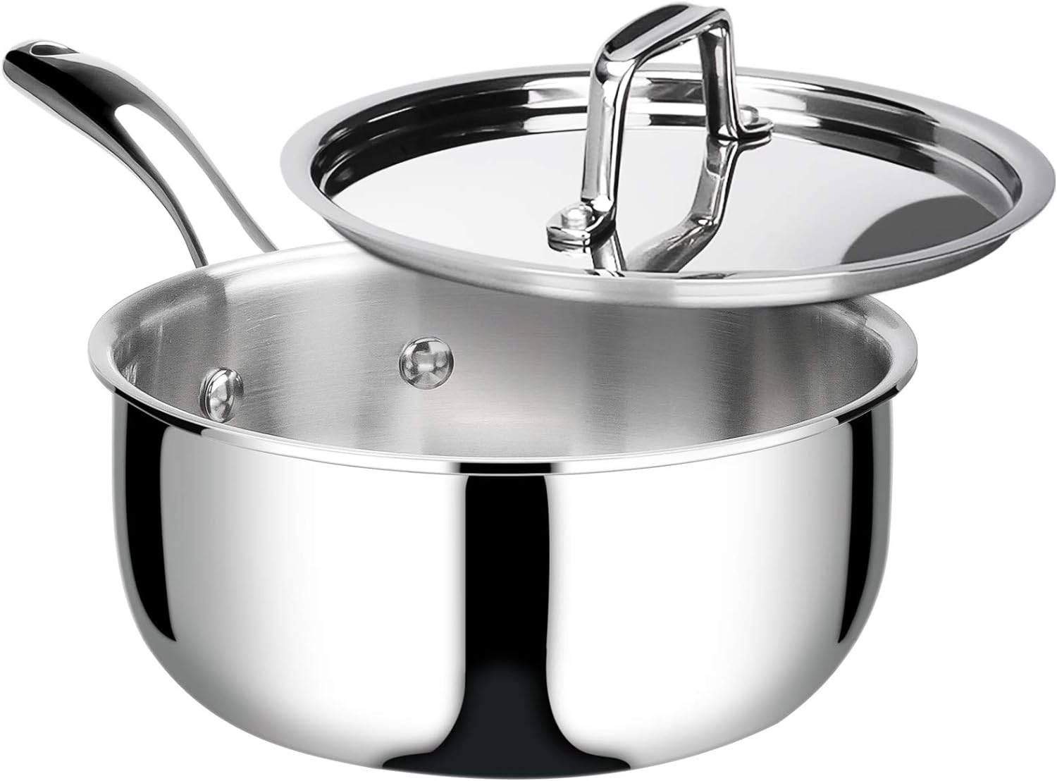 Duxtop Tri-Ply Stainless Steel Saucepan