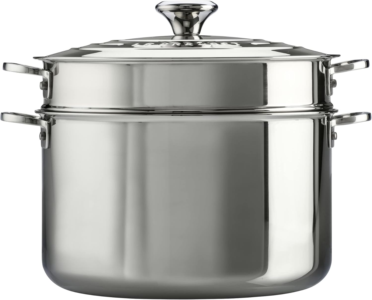 Le Creuset Tri-Ply Stainless Steel 9 Quart Stockpot Energy-Optimized